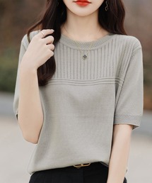 春 夏」に該当するトップス（グレー/灰色系）ファッション通販 - ZOZOTOWN