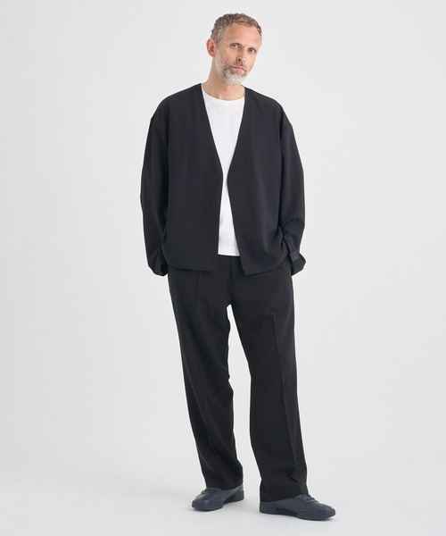 N.HOOLYWOOD(N.ハリウッド)の「【N.HOOLYWOOD/エヌハリウッド】別注 Natsu No Easy Cardigan/セットアップ対応(カーディガン/ボレロ・メンズ・ブラック/ダークグレー/グレー系その他2・40/38/36)」の6枚目の写真