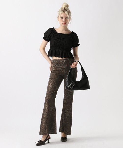 FOREVER 21（フォーエバー トゥエンティーワン）の「【2025SS】レオパードフレアパンツ（その他パンツ・レディース・レオパード・MEDIUM/SMALL）」の14枚目の写真