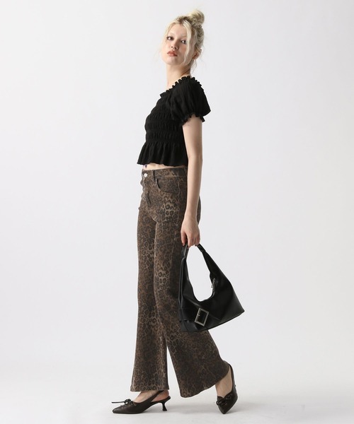 FOREVER 21（フォーエバー トゥエンティーワン）の「【2025SS】レオパードフレアパンツ（その他パンツ・レディース・レオパード・MEDIUM/SMALL）」の12枚目の写真