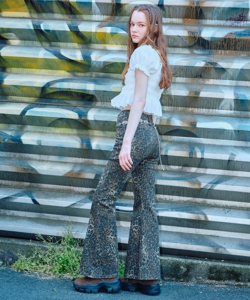 FOREVER 21（フォーエバー トゥエンティーワン）の「【2025SS】レオパードフレアパンツ（その他パンツ・レディース・レオパード・MEDIUM/SMALL）」の17枚目の写真