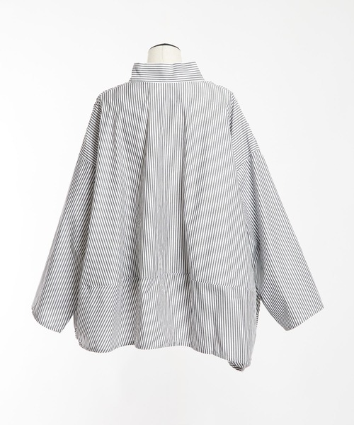 収縮キルト ヘムチェンジブラウス（シャツ/ブラウス）｜gomme（ゴム