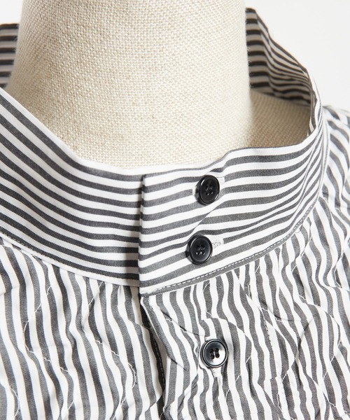 収縮キルト ヘムチェンジブラウス（シャツ/ブラウス）｜gomme（ゴム