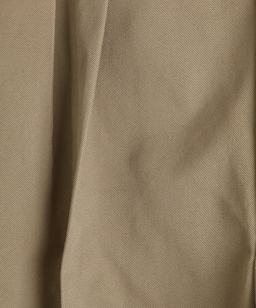 Scye（サイ）の「Scye / サイ ベーシックス：San Joaquin Cotton Pleated Trousers：5125-81507[MUS]（チノパンツ・メンズ・ベージュ・38/36）」の4枚目の写真