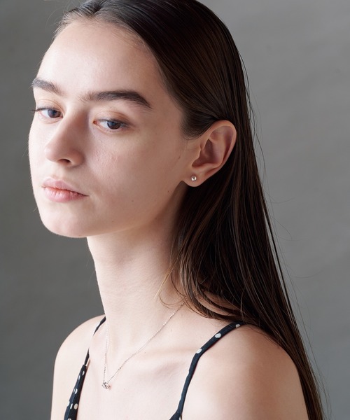 ALLURELLE(アリュレル)の「【ALLURELLE】 silver925 ボールピアス KNF-TP ※(ピアス(両耳用)・レディース・シルバー/ゴールド・FREE)」の13枚目の写真