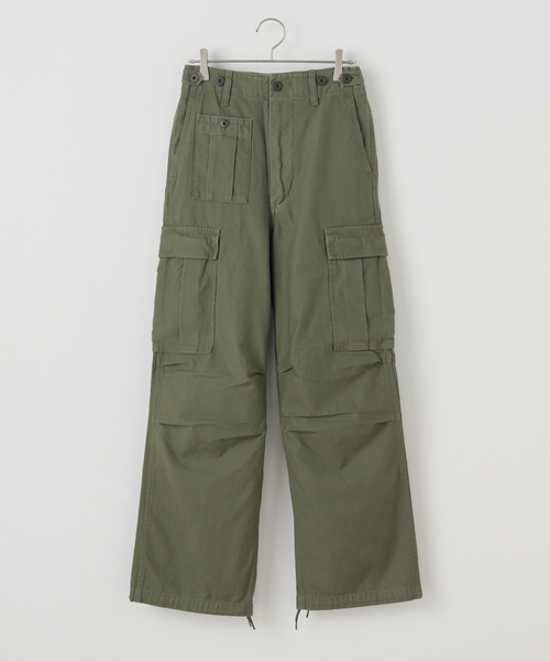 Nigel Cabourn(ナイジェルケーボン)の「Nigel Cabourn/ナイジェルケーボン ARMY CARGO パンツ(カーゴパンツ・レディース・カーキ・MEDIUM)」の1枚目の写真