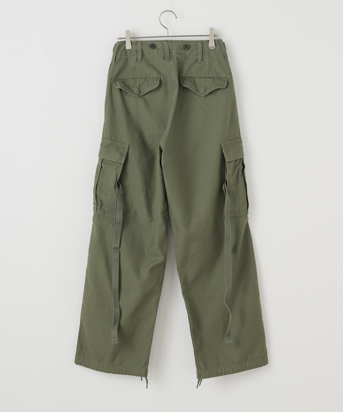 Nigel Cabourn(ナイジェルケーボン)の「Nigel Cabourn/ナイジェルケーボン ARMY CARGO パンツ(カーゴパンツ・レディース・カーキ・MEDIUM)」の2枚目の写真