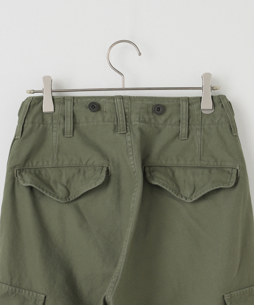 Nigel Cabourn(ナイジェルケーボン)の「Nigel Cabourn/ナイジェルケーボン ARMY CARGO パンツ(カーゴパンツ・レディース・カーキ・MEDIUM)」の4枚目の写真