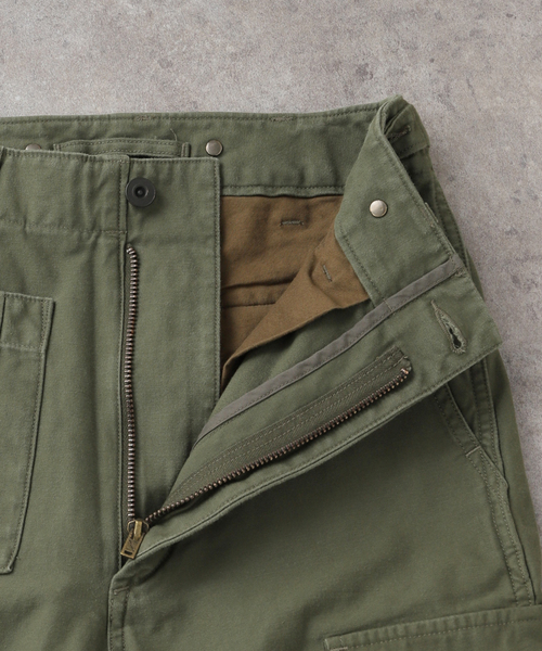 Nigel Cabourn(ナイジェルケーボン)の「Nigel Cabourn/ナイジェルケーボン ARMY CARGO パンツ(カーゴパンツ・レディース・カーキ・MEDIUM)」の8枚目の写真