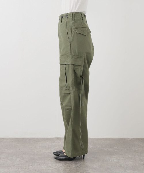 Nigel Cabourn(ナイジェルケーボン)の「Nigel Cabourn/ナイジェルケーボン ARMY CARGO パンツ(カーゴパンツ・レディース・カーキ・MEDIUM)」の14枚目の写真