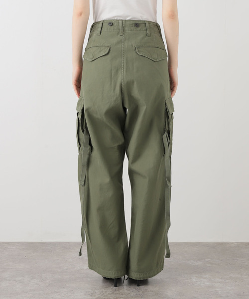 Nigel Cabourn(ナイジェルケーボン)の「Nigel Cabourn/ナイジェルケーボン ARMY CARGO パンツ(カーゴパンツ・レディース・カーキ・MEDIUM)」の15枚目の写真