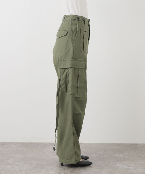 Nigel Cabourn(ナイジェルケーボン)の「Nigel Cabourn/ナイジェルケーボン ARMY CARGO パンツ(カーゴパンツ・レディース・カーキ・MEDIUM)」の16枚目の写真