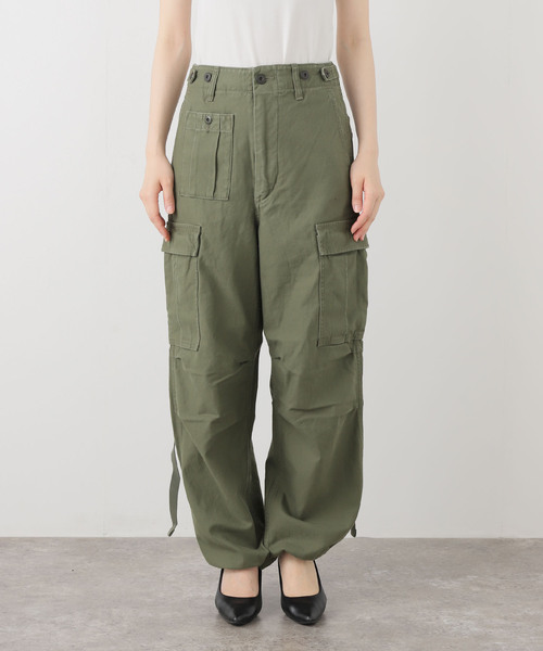 Nigel Cabourn(ナイジェルケーボン)の「Nigel Cabourn/ナイジェルケーボン ARMY CARGO パンツ(カーゴパンツ・レディース・カーキ・MEDIUM)」の17枚目の写真