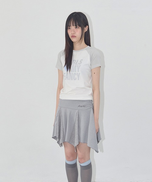 FANCY CLUB（ファンシークラブ）の「FANCY CLUB/ファンシークラブ GIRLS MY FANCY TEE Tシャツ（Tシャツ/カットソー・レディース・ブラック/グレー・ONE SIZE）」の12枚目の写真