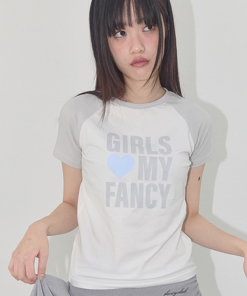 FANCY CLUB（ファンシークラブ）の「FANCY CLUB/ファンシークラブ GIRLS MY FANCY TEE Tシャツ（Tシャツ/カットソー・レディース・ブラック/グレー・ONE SIZE）」の22枚目の写真