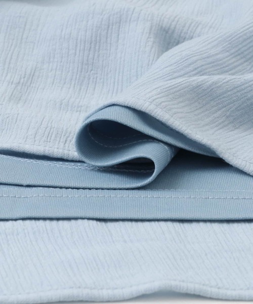 SENSE OF PLACE by URBAN RESEARCH(センスオブプレイスバイアーバンリサーチ)の「Vネックウエストマークフリルワンピース(ワンピース・レディース・ライトブルー/ブラック/アイボリー・ONE/S)」の11枚目の写真