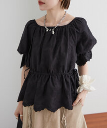 w closet | 【前後2WAY】レース刺繍オフショルブラウス(シャツ/ブラウス)