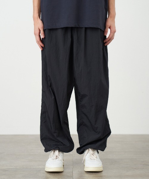 ATON HAND DYED NYLON OVER PANTS PRAGGM0204（その他パンツ