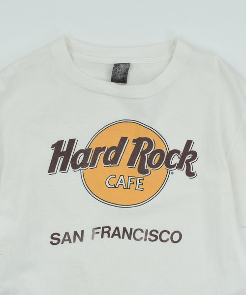 LABORATORY R(ラボラトリーアール)の「【ヴィンテージ古着】90’s HARD ROCK CAFE 企業ロゴ Tシャツ(Tシャツ/カットソー・メンズ・ホワイト・SMALL)」の2枚目の写真
