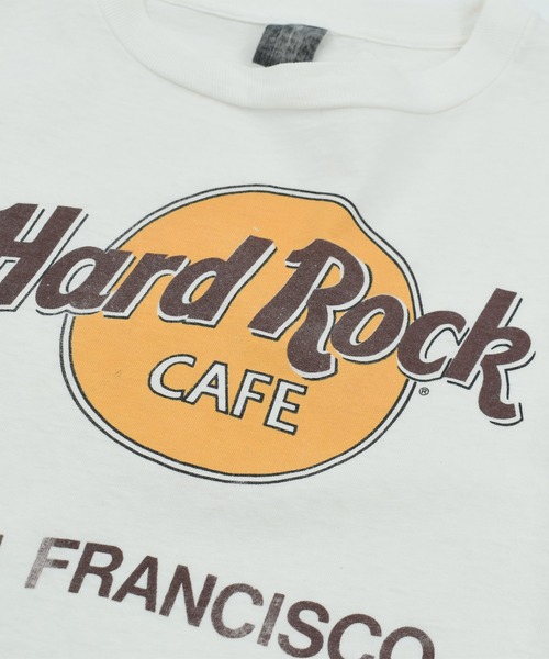 LABORATORY R(ラボラトリーアール)の「【ヴィンテージ古着】90’s HARD ROCK CAFE 企業ロゴ Tシャツ(Tシャツ/カットソー・メンズ・ホワイト・SMALL)」の3枚目の写真