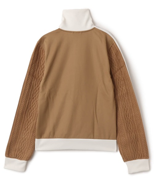 adidas（アディダス）の「adidas KNIT CLASSIC TT / アディダス ニット クラシック トラック トップ（その他トップス・レディース・ブラウン・L/M/S）」の8枚目の写真