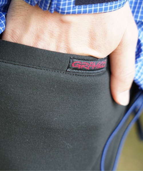 Gramicci(グラミチ)の「GRAMICCI/グラミチ TECH KNIT NALLOW RIB PANT テックニットナローリブパンツ(スウェットパンツ・メンズ・チャコールグレー/ブラック/グレー・S/M/L/XL)」の11枚目の写真