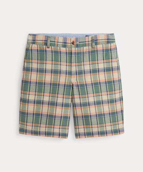 Bedford コットン マドラス ショートパンツ