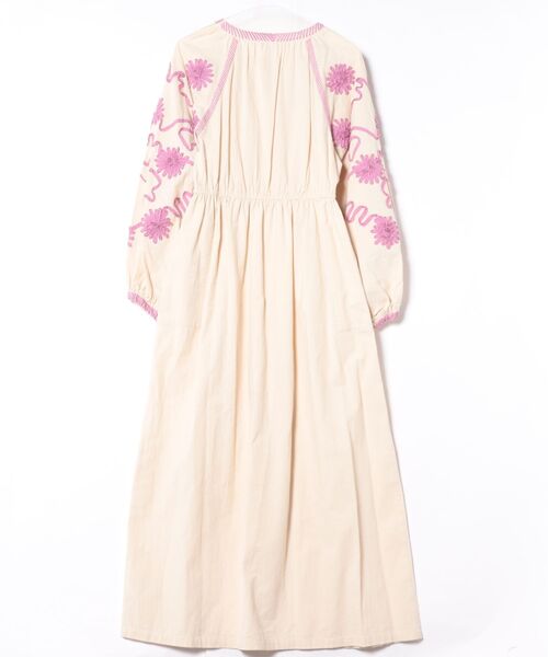 sara mallika（サラ マリカ）の「DEEPIKA TAPE EMB DRESS（ワンピース・レディース・クリーム・M）」の2枚目の写真