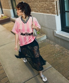 adidas OFF SHOULDER JERSEY / アディダス オフショルダー