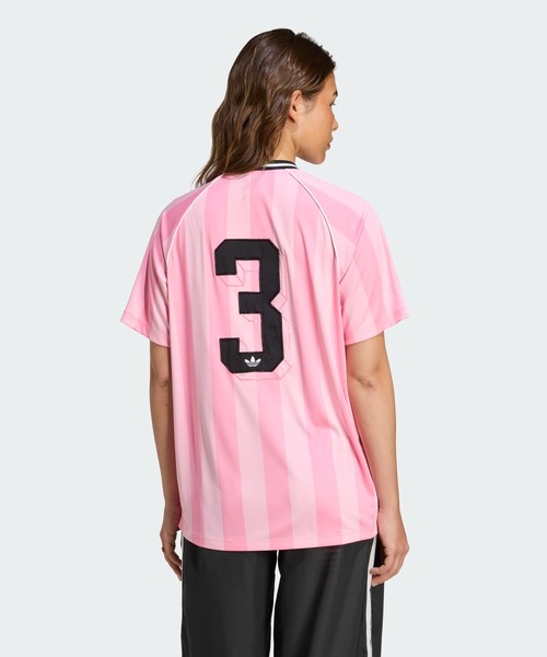 ★最終価格★【美品】アディダス　オリジナルス　ショート丈　Tシャツ　ピンク セール】アディカラー トレフォイル Tシャツ / アディダス