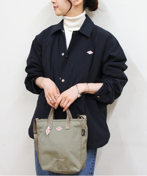 DANTON（ダントン）の「DANTON/ダントン　コーチジャケット　INSULATION COACH JACKET　DT-A0716 PNT（ナイロンジャケット・メンズ・ネイビー/ダークオリーブ・42/40/38）」の6枚目の写真