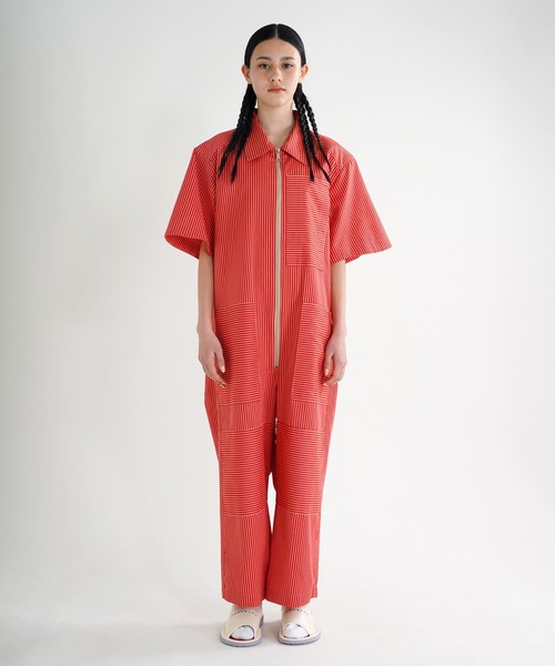 PANELED JUMPSUIT / パネル ジャンプスーツ