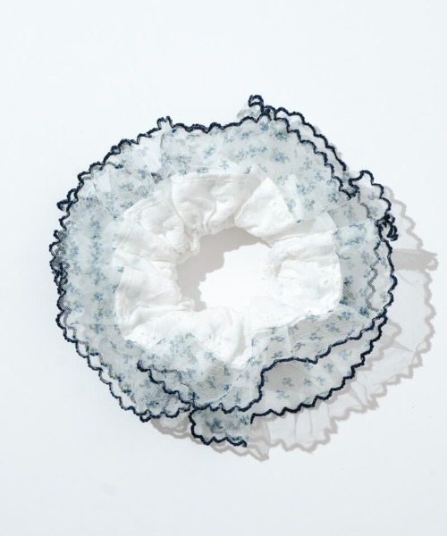 flower（フラワー）の「レースコンビシュシュ（シュシュ・レディース・ネイビー/レッド・FREE）」の11枚目の写真