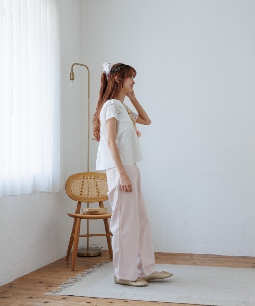 flower(フラワー)の「レースコンビシュシュ(シュシュ・レディース・ネイビー/レッド/ブラウン・FREE)」の18枚目の写真