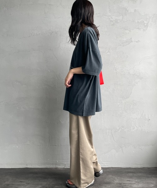 REMI RELIEF（レミレリーフ）の「[REMI RELIEF/レミレリーフ] 別注 ビッグシルエット SP加工プリントTシャツ（Tシャツ/カットソー・レディース・A/B/C・M/S）」の17枚目の写真