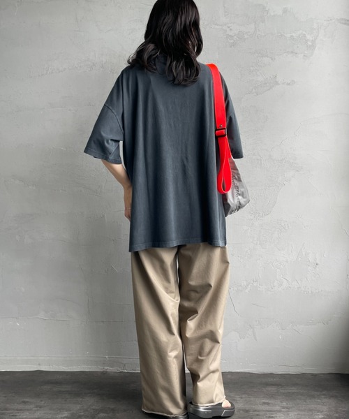 REMI RELIEF（レミレリーフ）の「[REMI RELIEF/レミレリーフ] 別注 ビッグシルエット SP加工プリントTシャツ（Tシャツ/カットソー・レディース・A/B/C・M/S）」の18枚目の写真