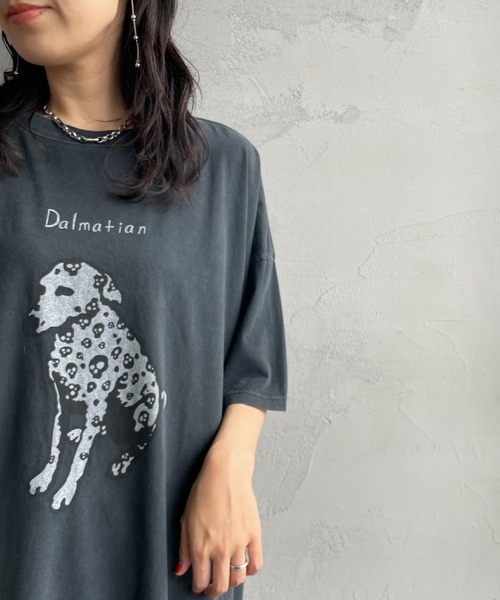 REMI RELIEF（レミレリーフ）の「[REMI RELIEF/レミレリーフ] 別注 ビッグシルエット SP加工プリントTシャツ（Tシャツ/カットソー・レディース・A/B/C・M/S）」の19枚目の写真