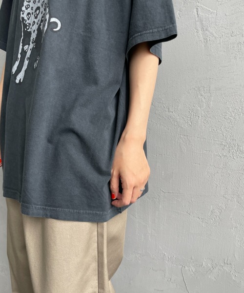 REMI RELIEF（レミレリーフ）の「[REMI RELIEF/レミレリーフ] 別注 ビッグシルエット SP加工プリントTシャツ（Tシャツ/カットソー・レディース・A/B/C・M/S）」の20枚目の写真