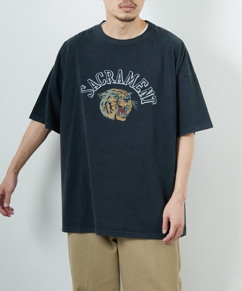 REMI RELIEF（レミレリーフ）の「[REMI RELIEF/レミレリーフ] 別注 ビッグシルエット SP加工プリントTシャツ（Tシャツ/カットソー・レディース・A/B/C・M/S）」の6枚目の写真
