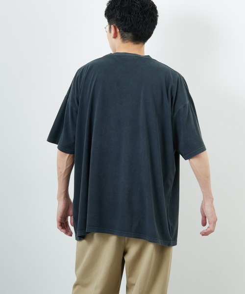 REMI RELIEF（レミレリーフ）の「[REMI RELIEF/レミレリーフ] 別注 ビッグシルエット SP加工プリントTシャツ（Tシャツ/カットソー・レディース・A/B/C・M/S）」の8枚目の写真