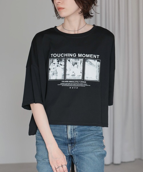 フォトプリントオーバーサイズTシャツ（Tシャツ/カットソー