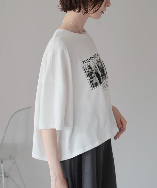 セール】フォトプリントオーバーサイズTシャツ（Tシャツ