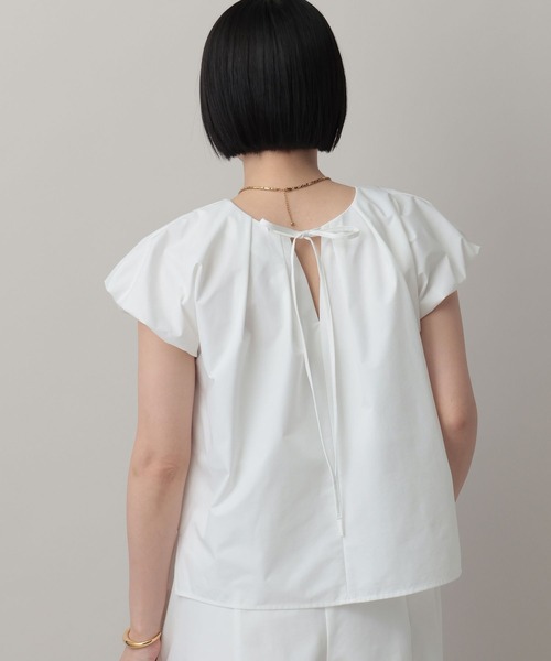 A part by(アパートバイ)の「ソデバルーンセットアップ(パンツドレス・レディース・アイボリー/ブラック・FREE)」の19枚目の写真