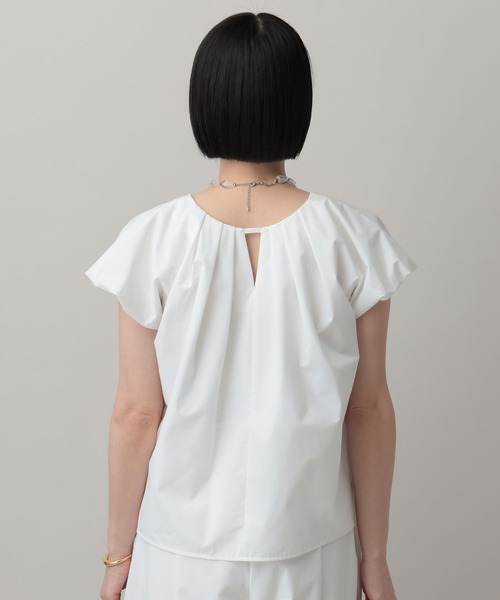 A part by(アパートバイ)の「ソデバルーンセットアップ(パンツドレス・レディース・アイボリー/ブラック・FREE)」の16枚目の写真