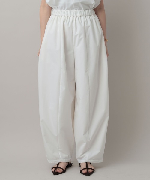 A part by(アパートバイ)の「ソデバルーンセットアップ(パンツドレス・レディース・アイボリー/ブラック・FREE)」の11枚目の写真