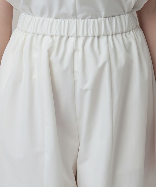 A part by(アパートバイ)の「ソデバルーンセットアップ(パンツドレス・レディース・アイボリー/ブラック・FREE)」の8枚目の写真