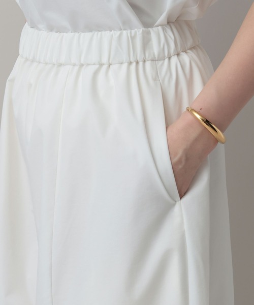 A part by(アパートバイ)の「ソデバルーンセットアップ(パンツドレス・レディース・アイボリー/ブラック・FREE)」の7枚目の写真