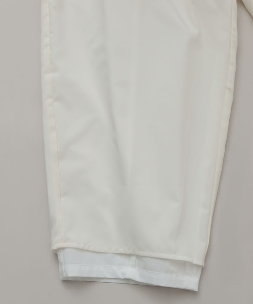 A part by(アパートバイ)の「ソデバルーンセットアップ(パンツドレス・レディース・アイボリー/ブラック・FREE)」の4枚目の写真