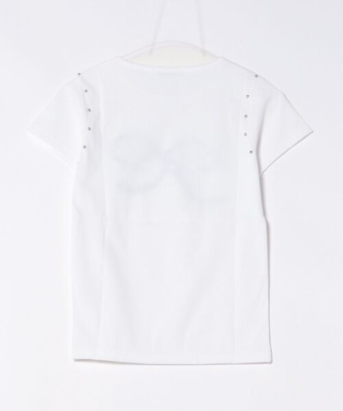 ★FANCYCLUB★ETERNAL STUD TEE (WHITE)★正規品/韓国直送料込 FANCY CLUB】ETERNAL STUD TEE（Tシャツ/カットソー）｜FANCY