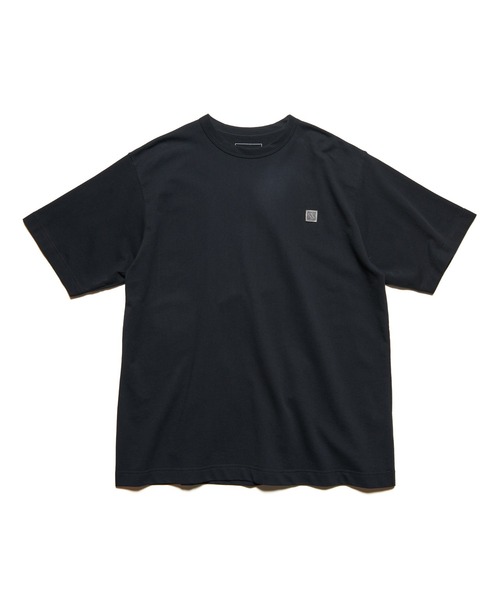 SOPHNET.（ソフネット）の「LEATHER PATCH WIDE TEE（Tシャツ/カットソー・メンズ・カーキ/ライトブルー/ホワイト/ブラック・2/4/3/1/5）」の3枚目の写真